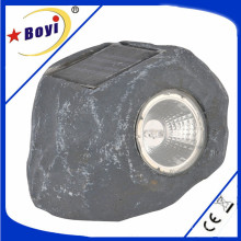 Garten Licht, LED, Lampe, Solar Lampe, grau